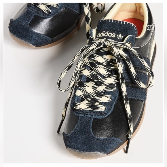 Adidas x Wales Bonner Country Black Originals Sneakers - Picture 2 of 12